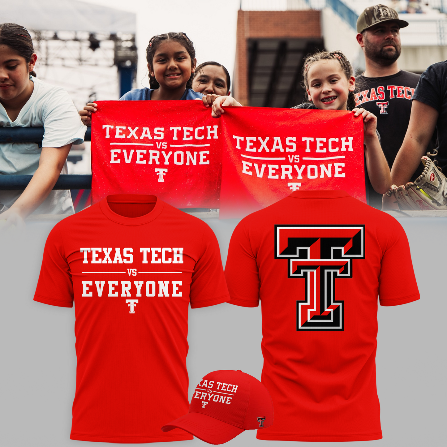Texas Tech Special "Texas Tech Vs Everyone" Limited Edition T-Shirt | MS49