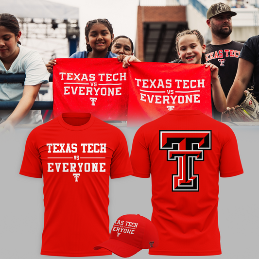 Texas Tech Special "Texas Tech Vs Everyone" Limited Edition T-Shirt | MS49