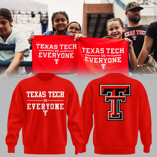 Texas Tech Special "Texas Tech Vs Everyone" Limited Edition Sweatshirt | LL19