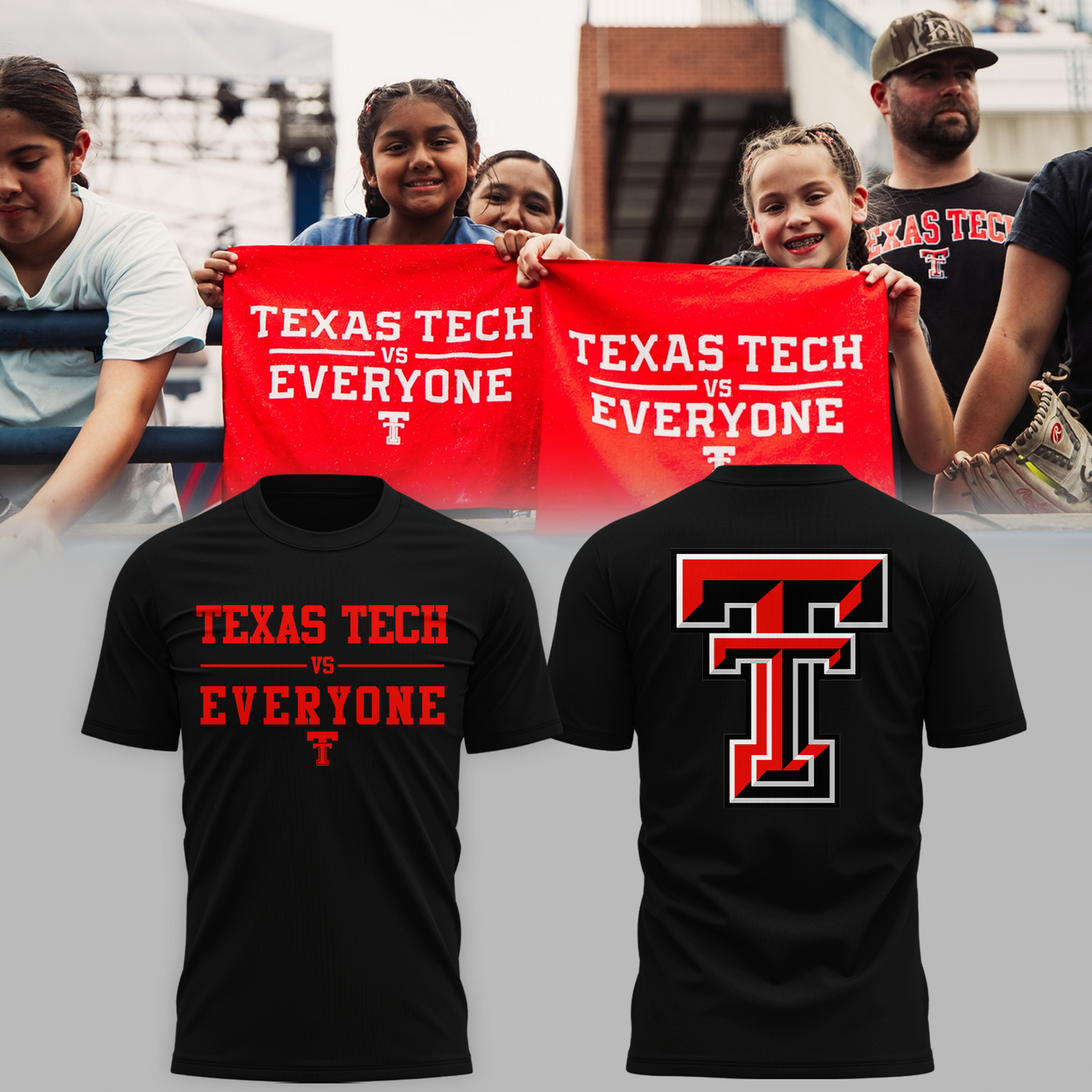 Texas Tech Special "Texas Tech Vs Everyone" Limited Edition T-Shirt | OR54