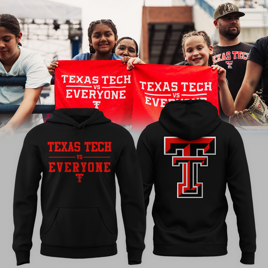 Texas Tech Special "Texas Tech Vs Everyone" Limited Edition Hoodie | IO74