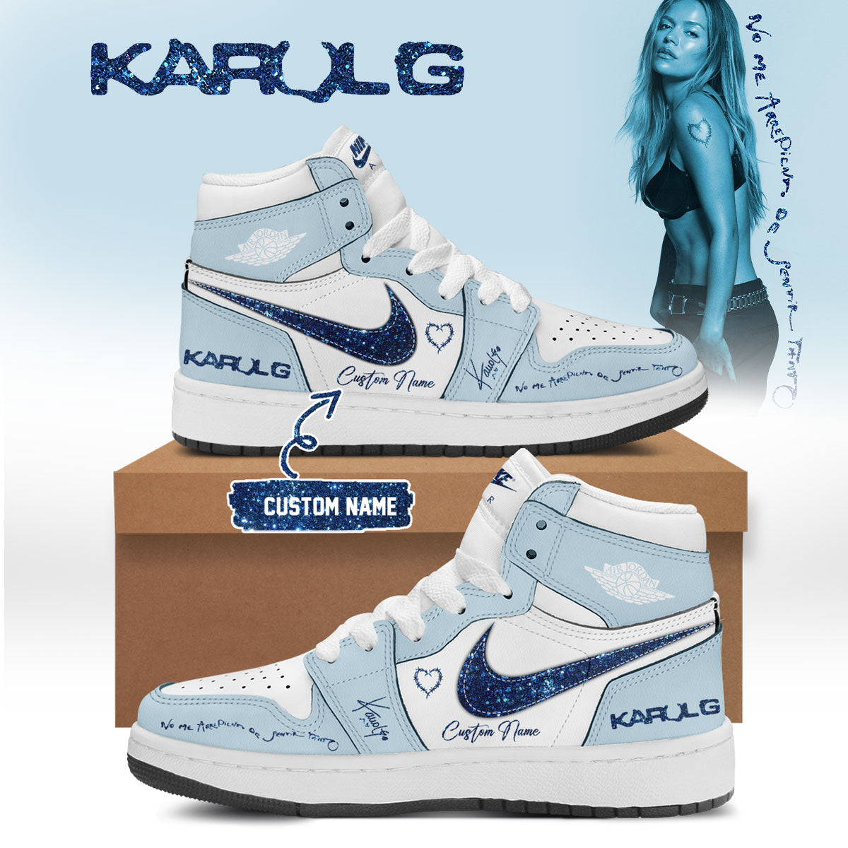 KaRol G Album "NO ME ARREPIENTO DE SENTIR TANTO" -  Shoes 1-2 | IB80