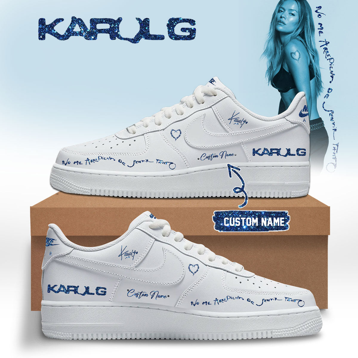 KaRol G Album "NO ME ARREPIENTO DE SENTIR TANTO" -  Shoes 3-1 | RN73