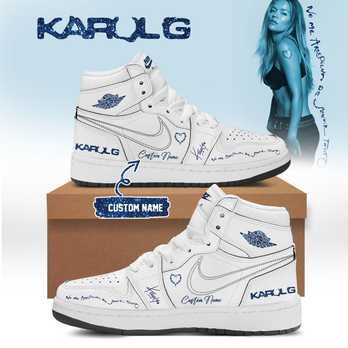 KaRol G Album "NO ME ARREPIENTO DE SENTIR TANTO" -  Shoes 3-1 | UH56