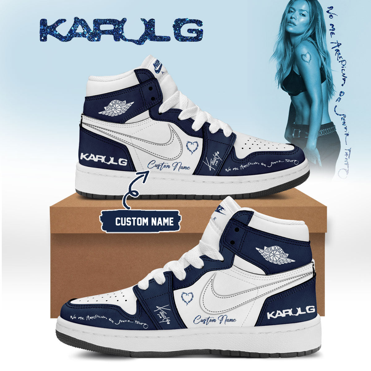 KaRol G Album "NO ME ARREPIENTO DE SENTIR TANTO" -  Shoes 4-1 | CF33