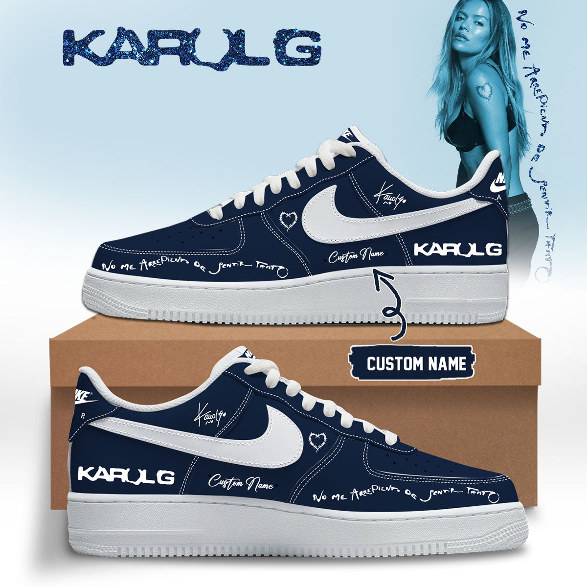 KaRol G Album "NO ME ARREPIENTO DE SENTIR TANTO" -  Shoes 2-1 | VW39
