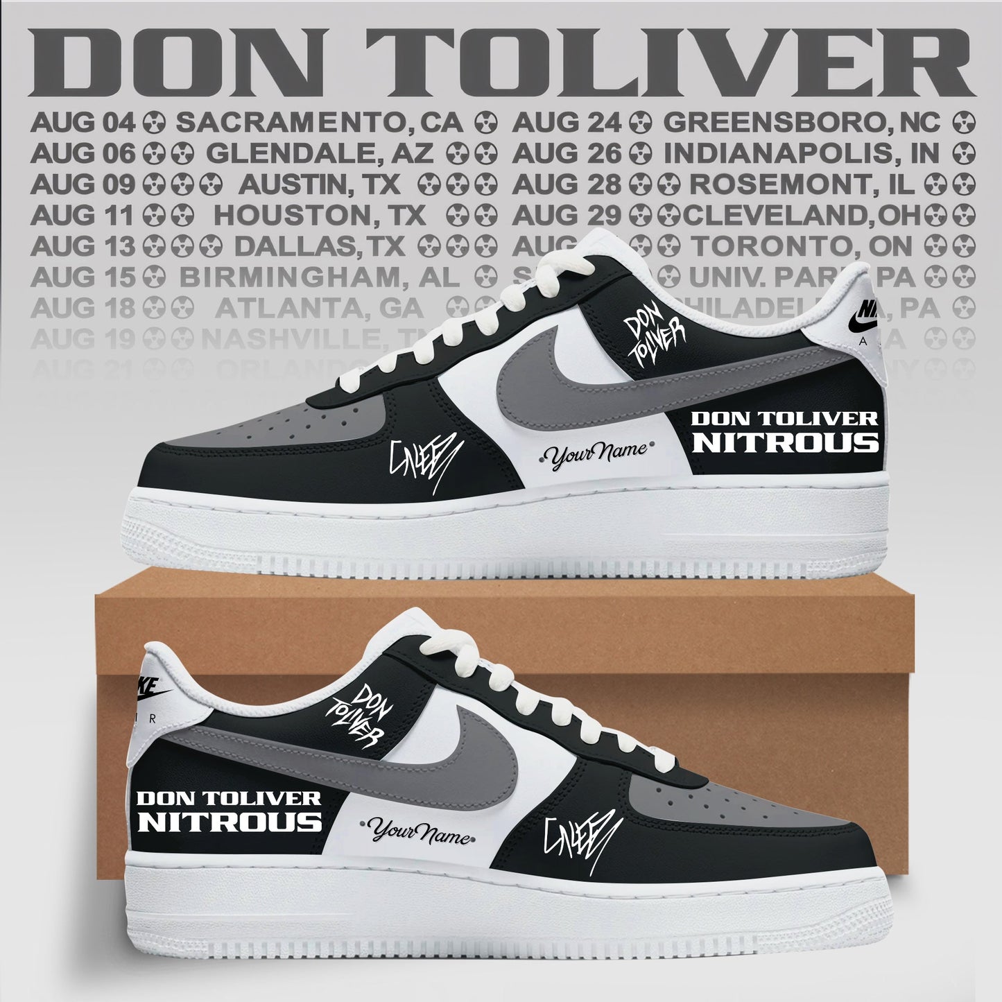 Don Toliver "NITROUS" Jersey Collection - Concert Merchandise