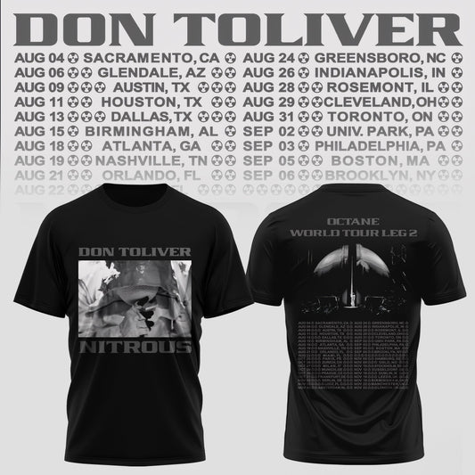 Don Toliver "NITROUS" T-Shirt Collection - Concert T-Shirt