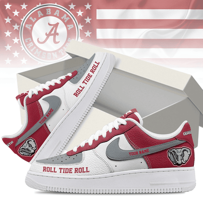 Alabama Crimson Tide | Premium AF1 Shoes Limited Edition