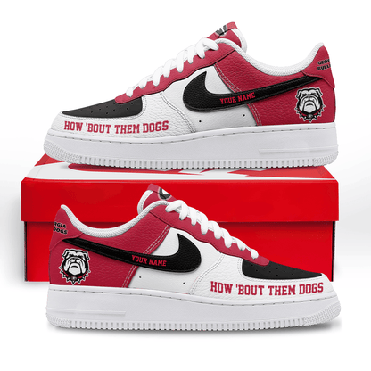 Georgia Bulldogs | Premium AF1 Shoes Limited Edition