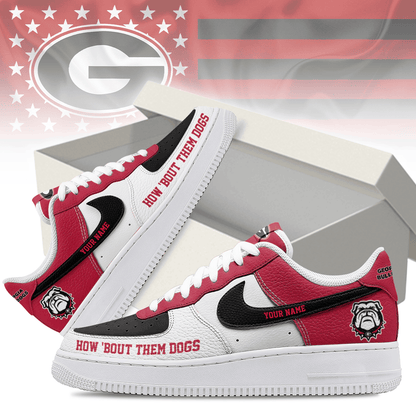 Georgia Bulldogs | Premium AF1 Shoes Limited Edition