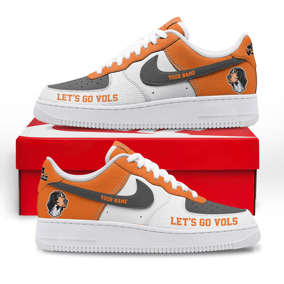 Tennessee Volunteers | Premium AF1 Shoes Limited Edition