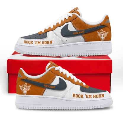 Texas Longhorns | Premium AF1 Shoes Limited Edition