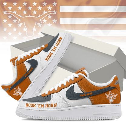 Texas Longhorns | Premium AF1 Shoes Limited Edition