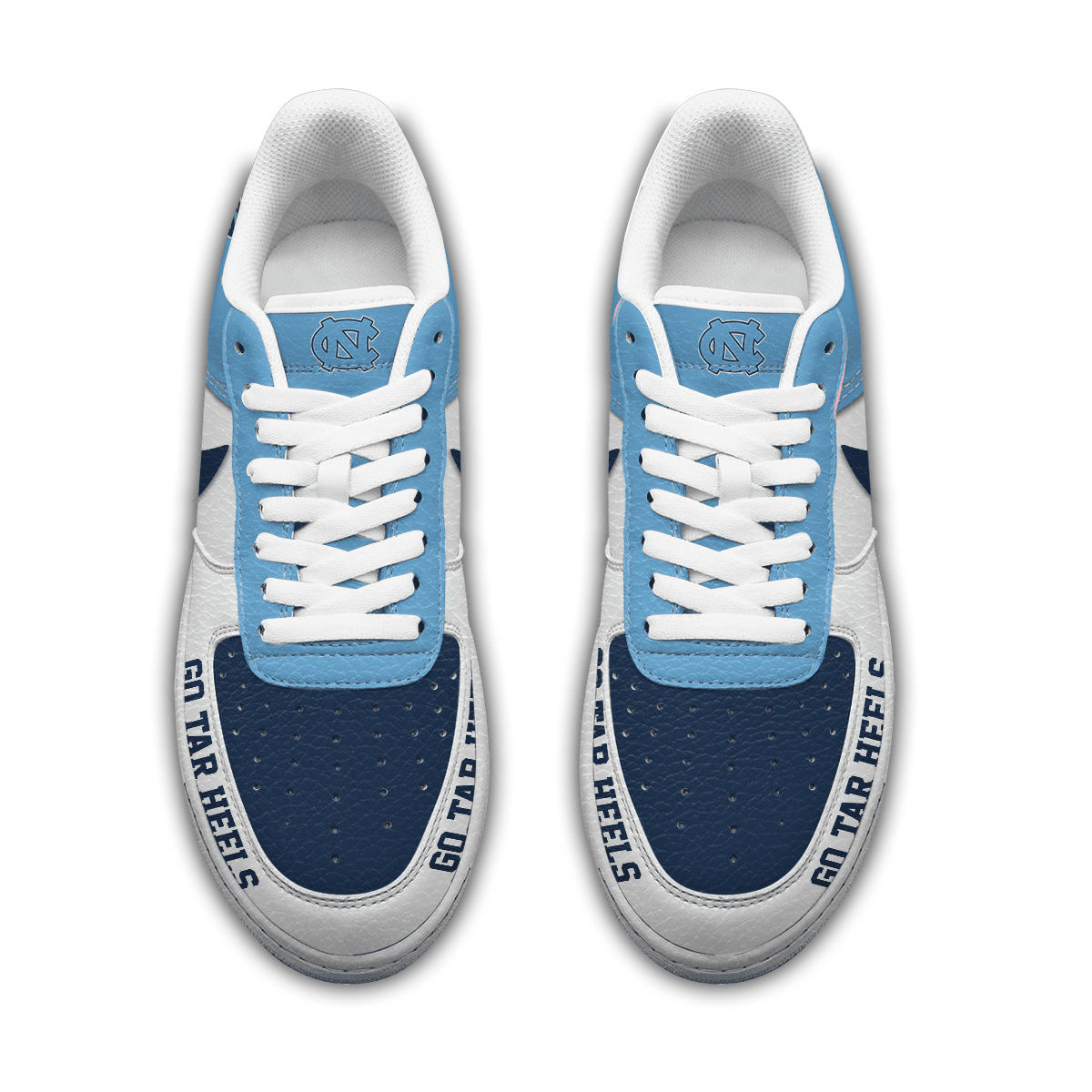 North Carolina Tar Heels | Premium AF1 Shoes Limited Edition