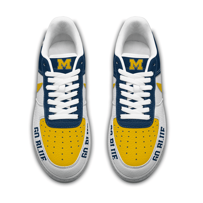 Michigan Wolverines | Premium AF1 Shoes Limited Edition