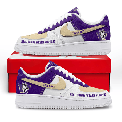 Washington Huskies | Premium AF1 Shoes Limited Edition