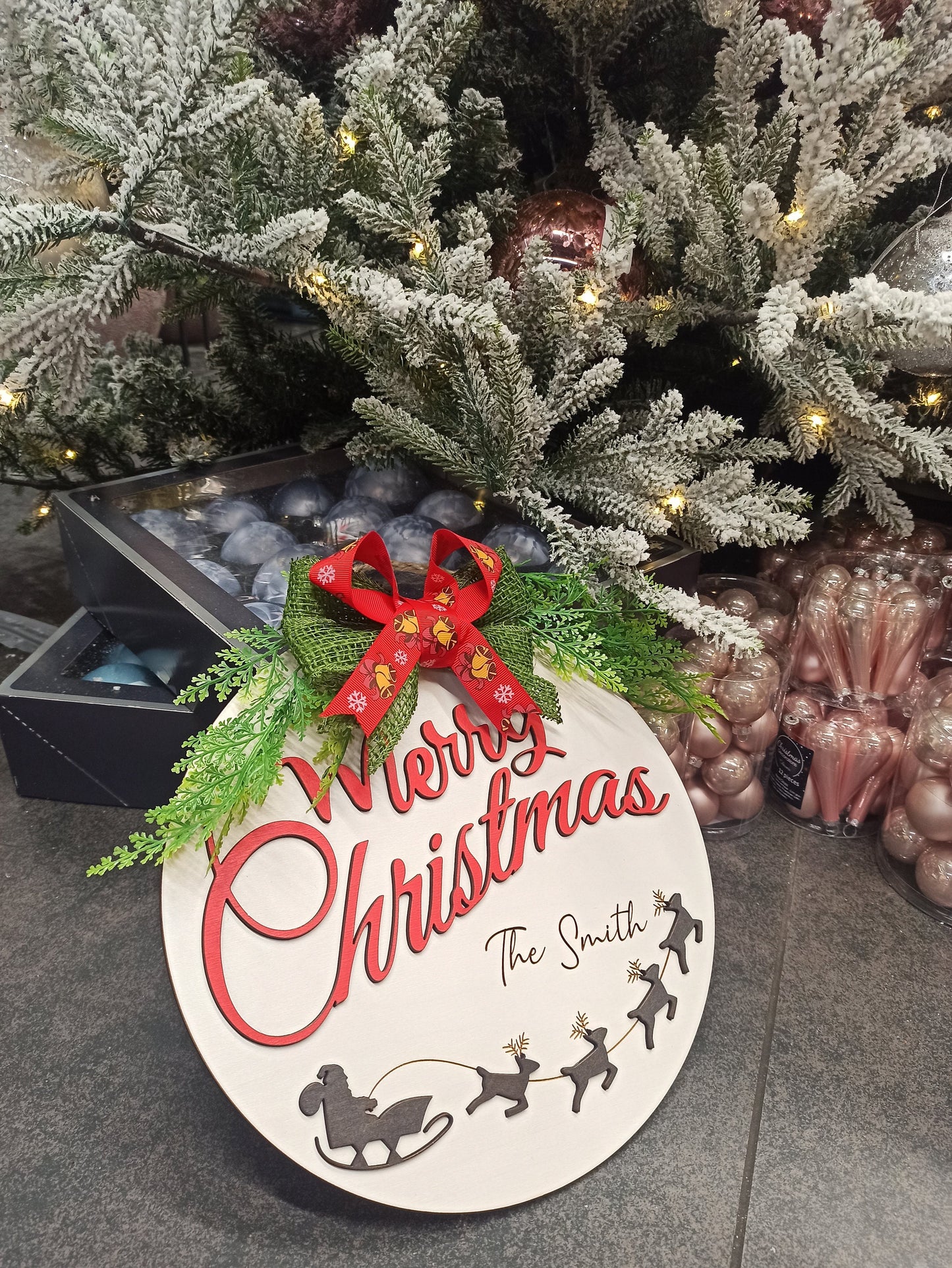 Christmas door decor, Christmas sign, Christmas wreath, Christmas hanger, Christmas decoration, Merry christmas sign, Door sign