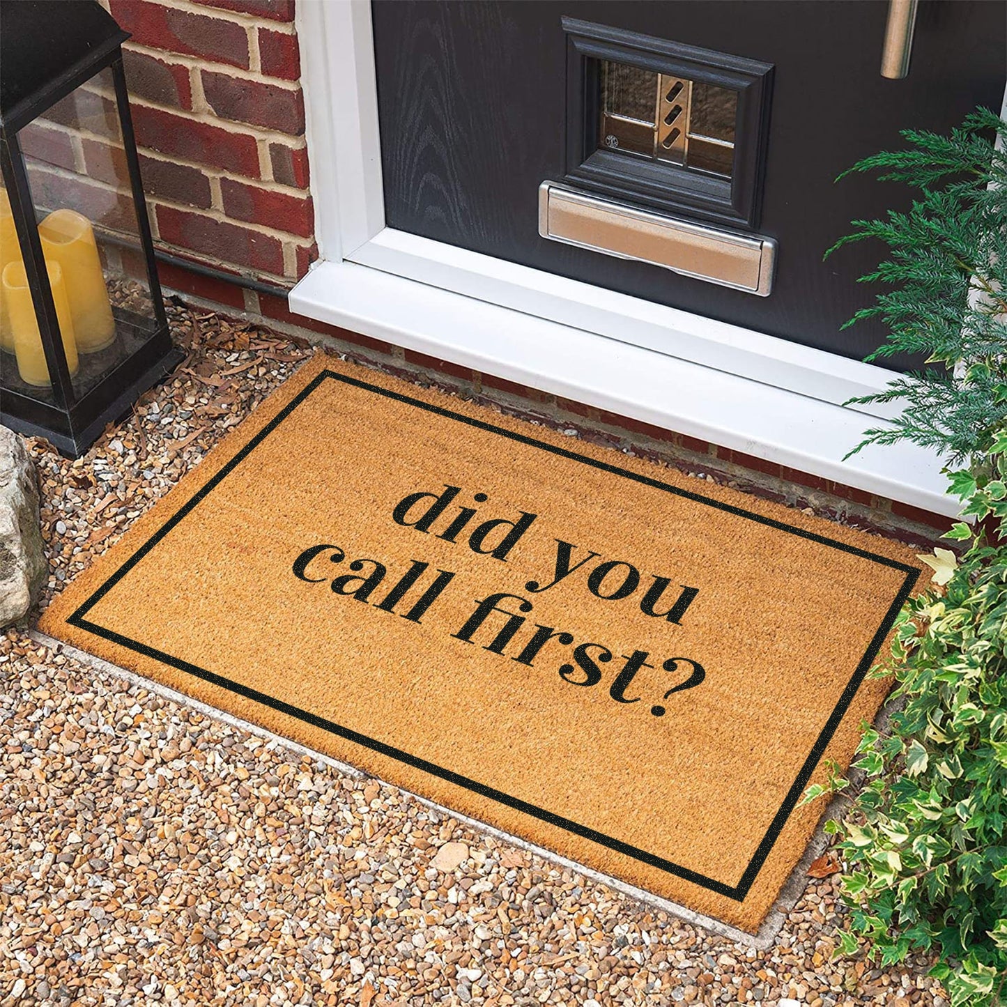 Did You Call First Doormat | New Home Gift | Housewarming Gift | Wedding Gift | Welcome Door Mat | Custom Doormat | Personalized Gift