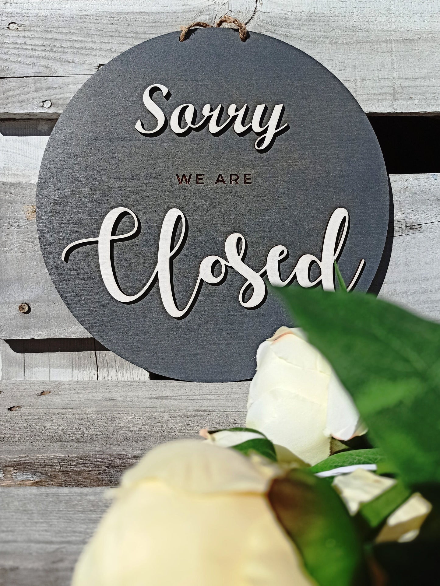 Open closed sign for business, Boutique| Shop|  Store| Salon sign, Custom business sign, Personalized sign, Hanging open sign, Sign for door