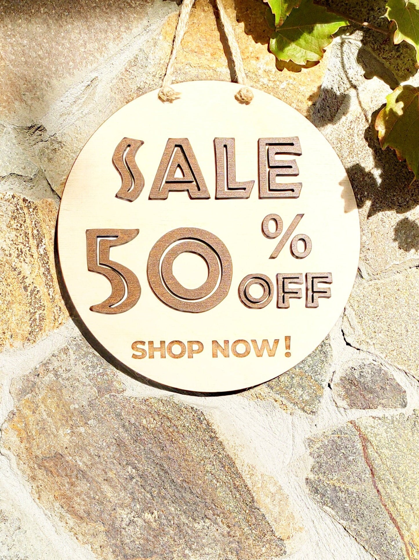 For sale business sign, Custom wooden sign, Personalized sign, Hanging open sign, Open sign for door, Small business sale sign, On sale sign