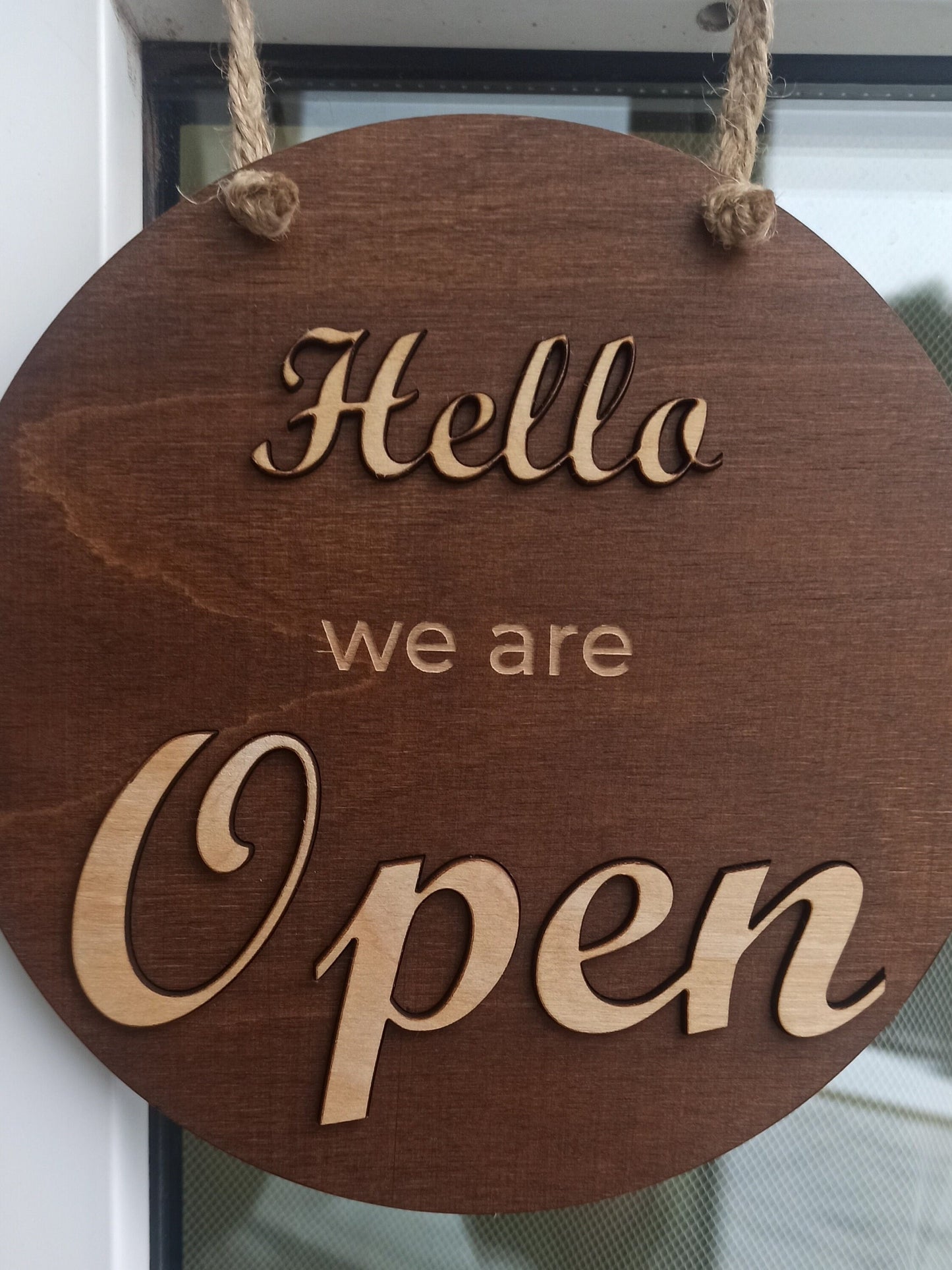Open closed business sign, Boutique | Shop | Store sign, Closed sign, Custom business sign, Hanging open sign for door, Sign for business