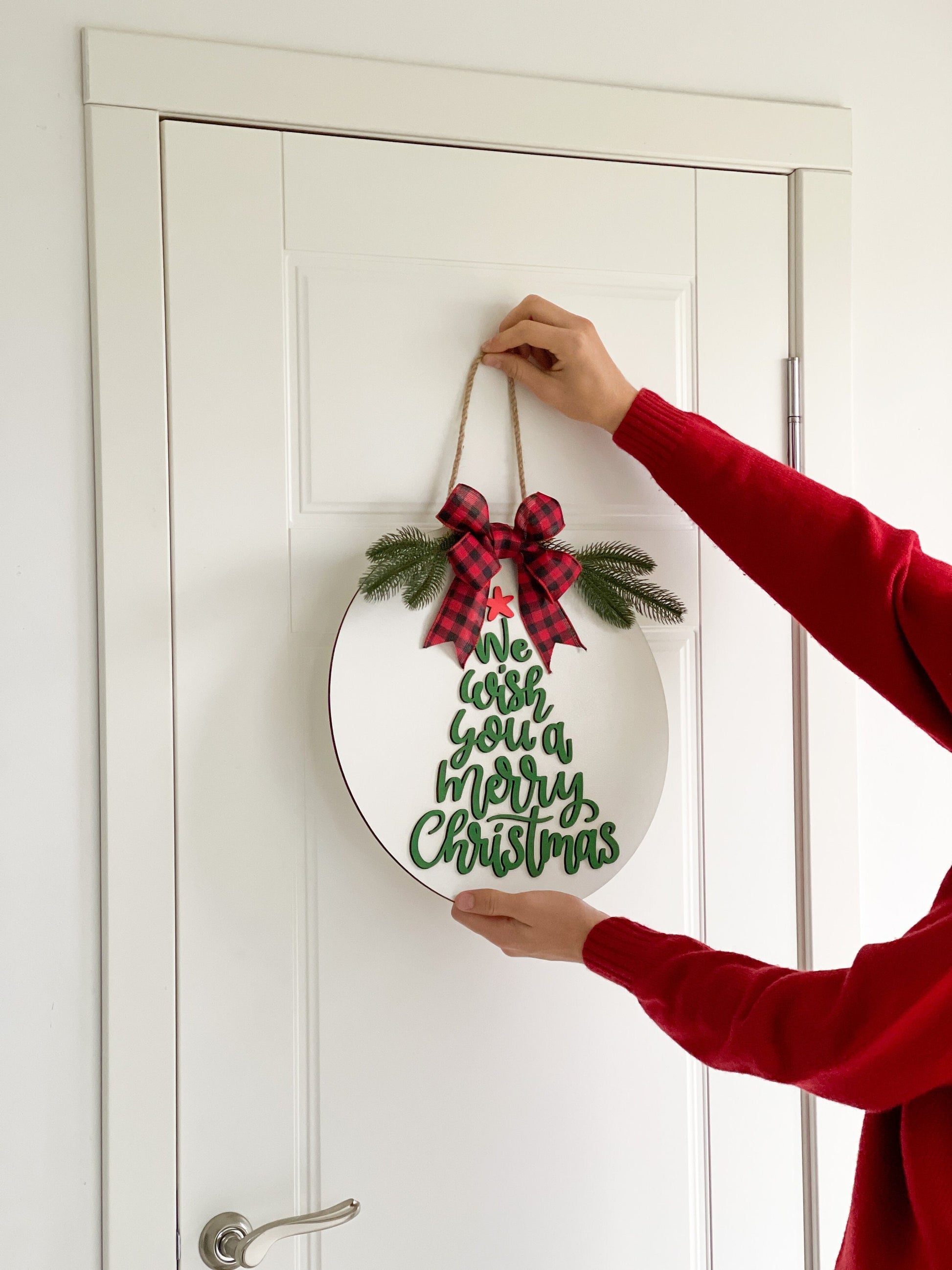 Christmas door decor, Christmas sign, Christmas wreath, Merry christmas door sign, Christmas sign wood wall decor, Christmas custom sign