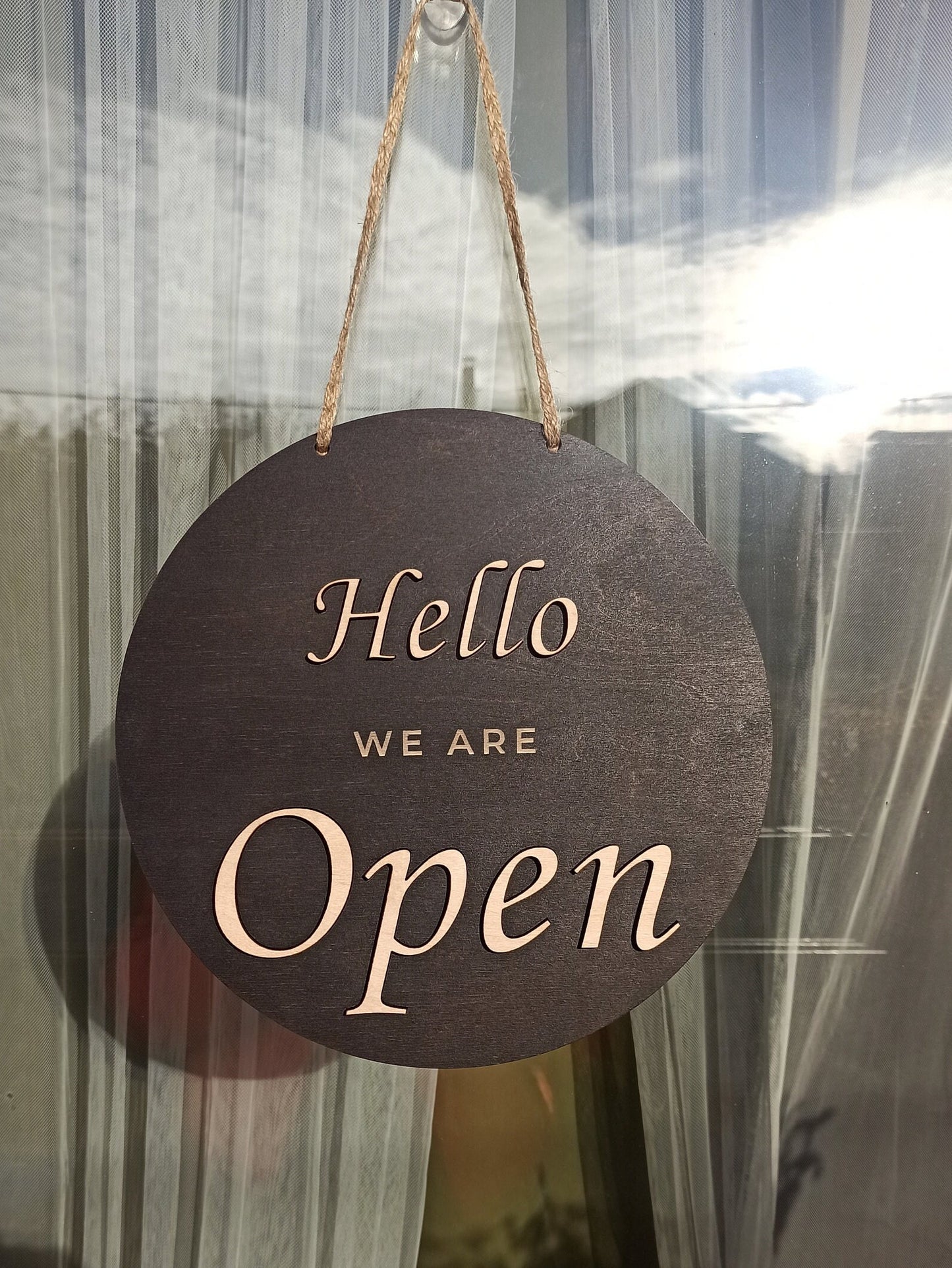 Open closed business sign, Boutique sign, Closed shop sign, Business sign, Salon sign for door, Hanging open sign, Wooden personalized sign