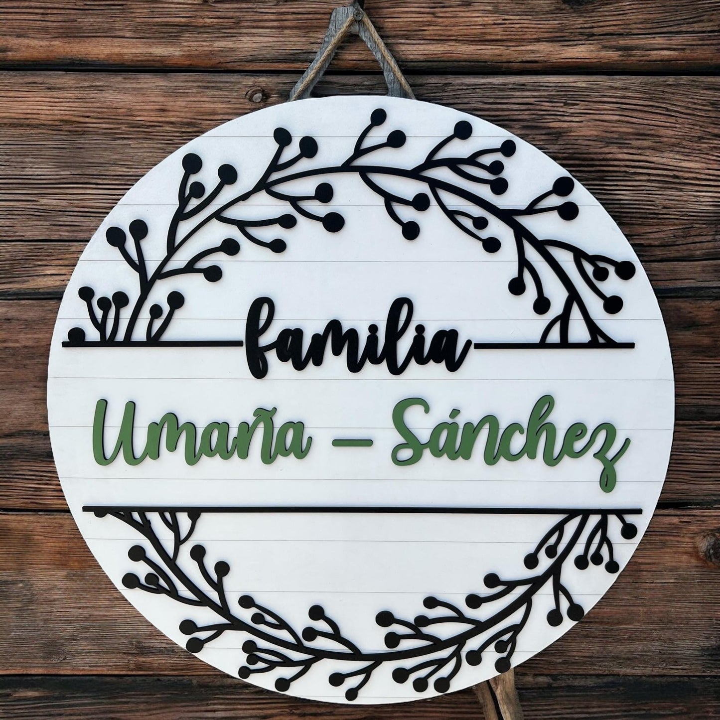 Rustic Last Name Sign, Personalized Wall sign, House Warming Gift, Family Name Sign, Farmhouse Style Sign, Personalized Gift For Her