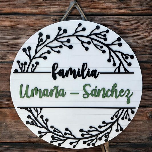 Rustic Last Name Sign, Personalized Wall sign, House Warming Gift, Family Name Sign, Farmhouse Style Sign, Personalized Gift For Her