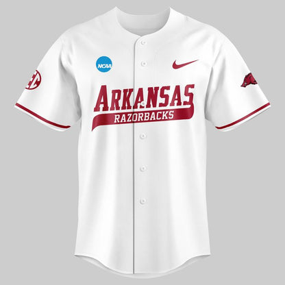 Special New Omahogs AR Baseball White Jersey | BW77