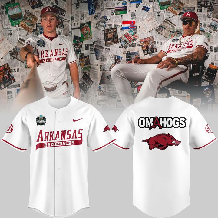 Special New Men's College World Series Omahogs Baseball Jersey | EB23
