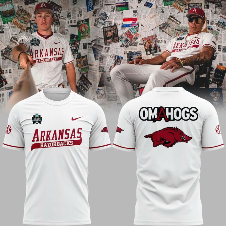 Special New Men's College World Series Omahogs Tshirt | PY19