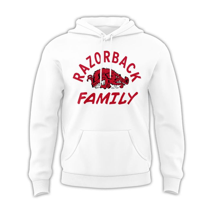 2026 Arkansas "Razorbacks Family" Hoodie | JU70