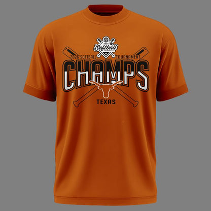 Special New Edition Texas Softball SEC Champions Orange Tshirt 2026 | BM43