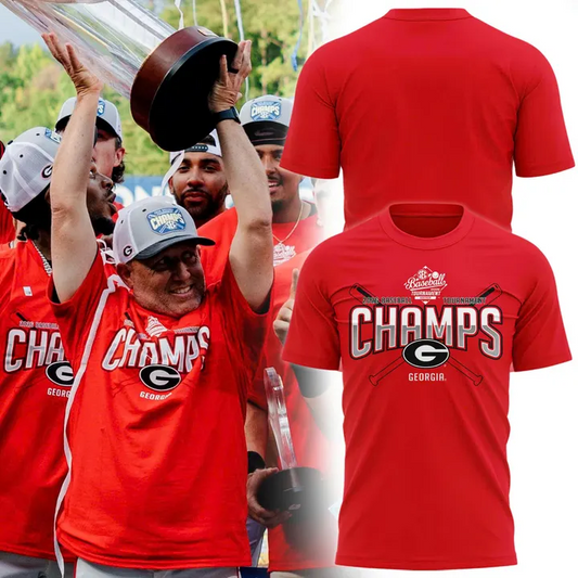 Georgia Bulldogs 2026 SEC Baseball Tournament Champions Tshirt | KP16