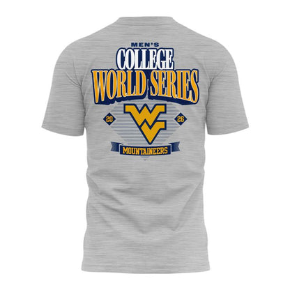 West Virginia Mountaineers 2026 NCAA Baseball Men's College World Series Omaneers T-Shirt