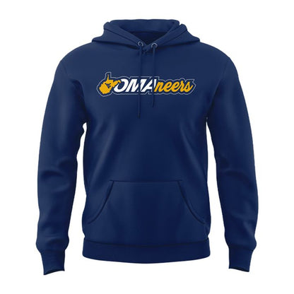 West Virginia Mountaineers 2026 NCAA Baseball Men's College World Series Omaneers Navy Hoodie