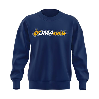 West Virginia Mountaineers 2026 NCAA Baseball Men's College World Series Omaneers Navy Sweatshirt