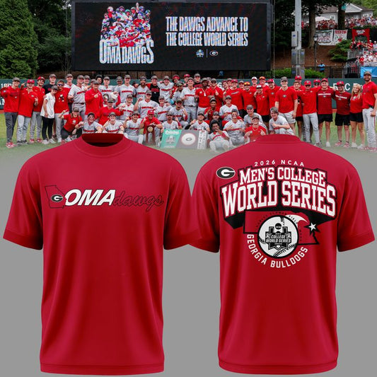 Limited Edition "Omadawgs" T-Shirt Georgia Baseball | YK99
