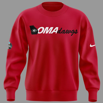 Limited Edition "Omadawgs" Sweatshirt Georgia Bulldogs Baseball | TK99