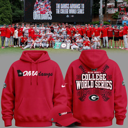 Limited Edition "Omadawgs" Hoodie Georgia Bulldogs Baseball | KT12