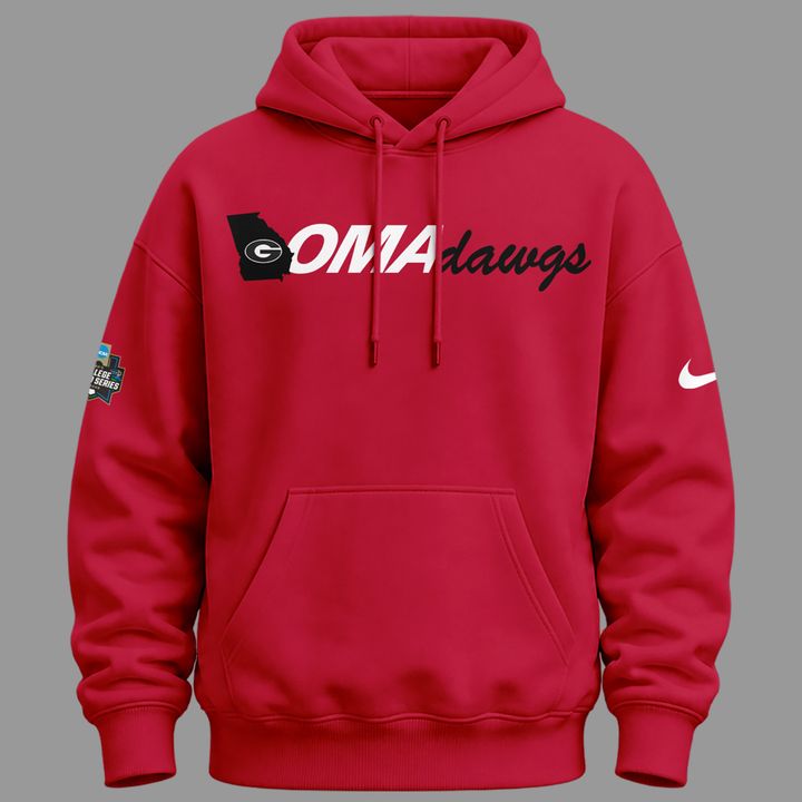 Limited Edition "Omadawgs" Hoodie Georgia Bulldogs Baseball | KT12