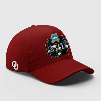 Oklahoma Sooners  2026  Baseball College World Series OKLAOMAHA  T-shirt | LG93