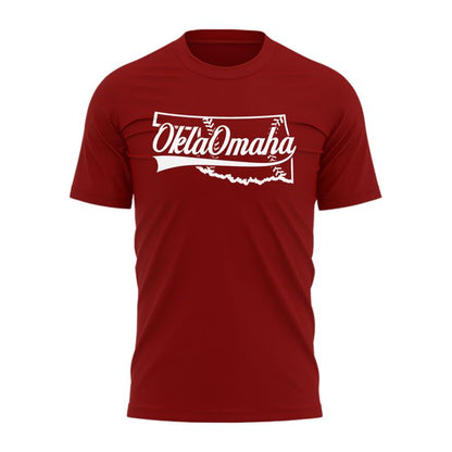 OklaOmaha 2026 Baseball College World Series T-Shirt | CU76