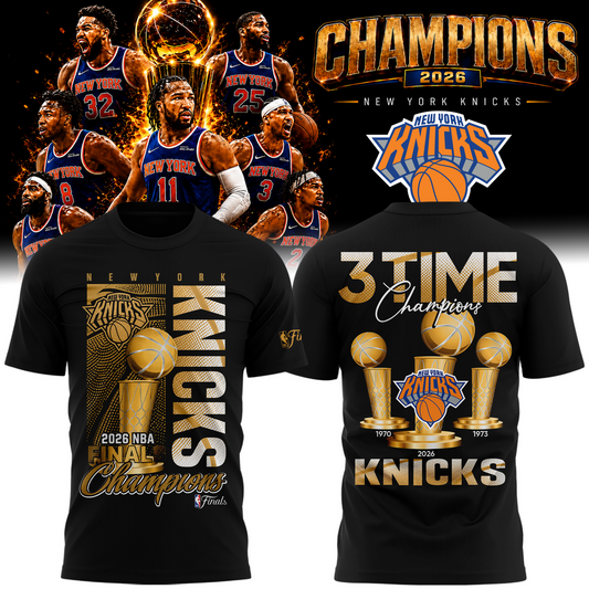 New York Knicks Basketball NBA Rings Champions Tshirt | IJ30