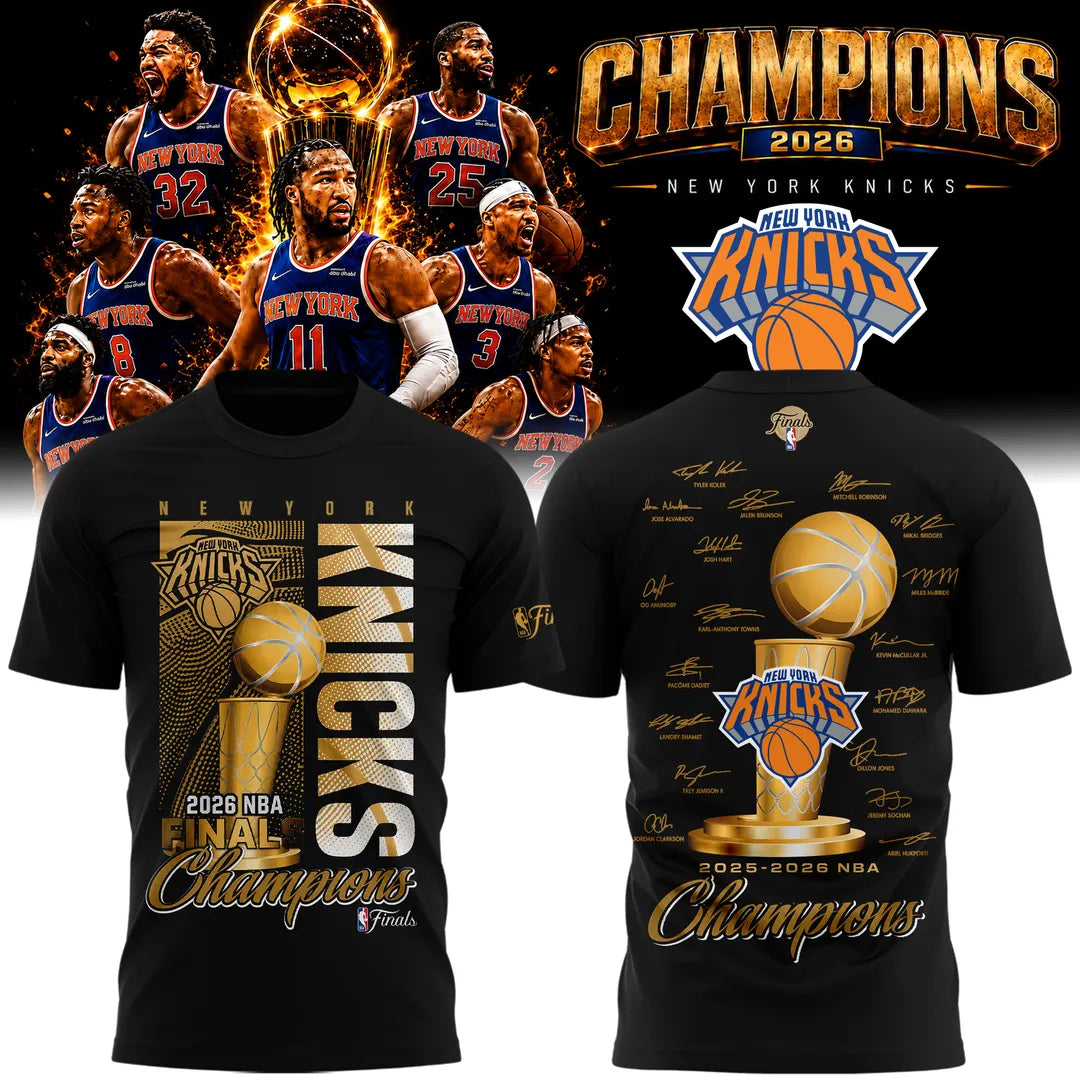 New York Knicks Basketball NBA Rings Champions Tshirt | FM36