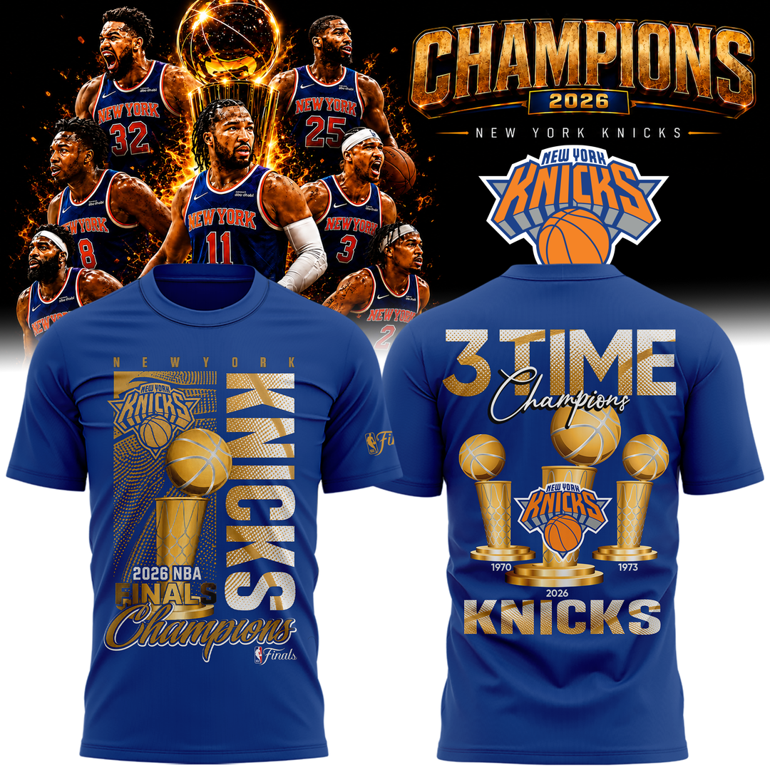 New York Knicks Basketball NBA Rings Champions Tshirt | IA80