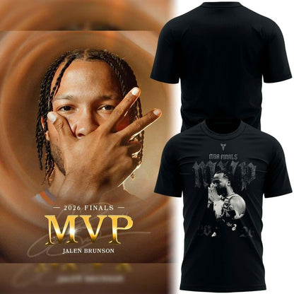 New York Knicks Jalen Brunson 2026 NBA Finals MVP Tshirt | DF57