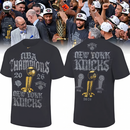 New York Knicks NBA Finals Champs Locker Room T-Shirt | MS25
